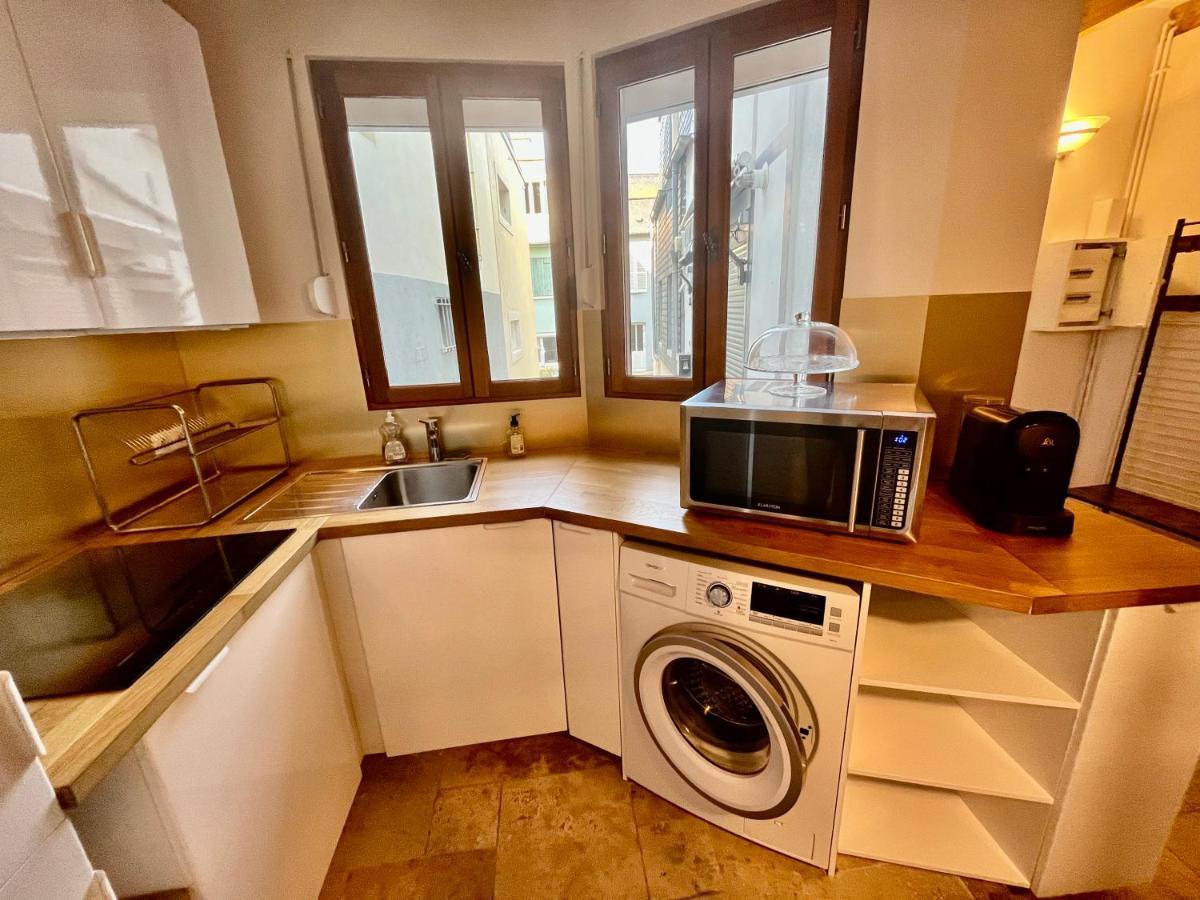 Superbe Maison De Ville Pour 4 Personnes Trouville-sur-Mer Luaran gambar